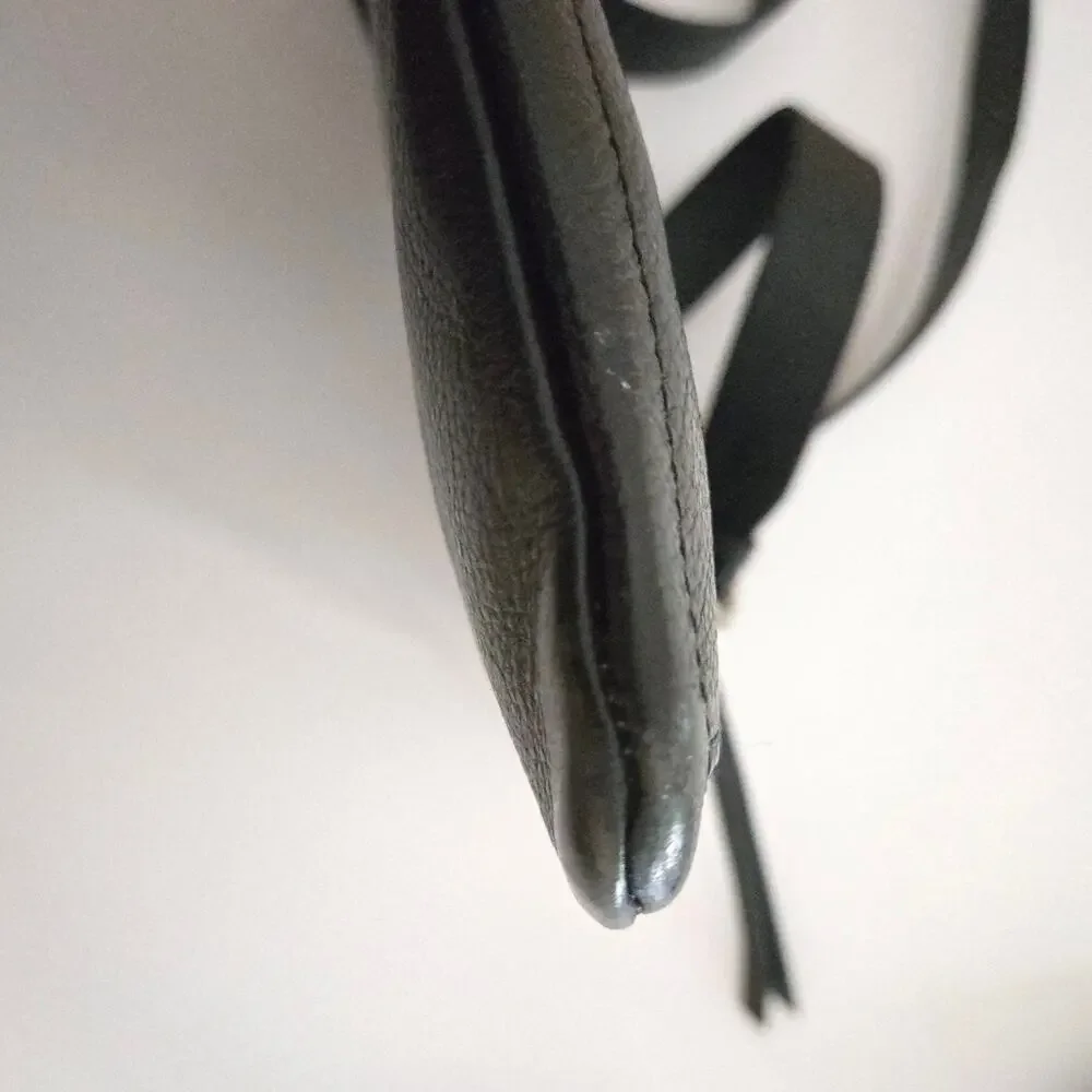 Radley London Wilton Way Black Pebble Leather Crossbody Bag Scottie Dog